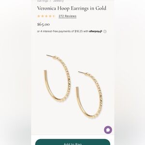 Kendra Scott Hoop Earrings